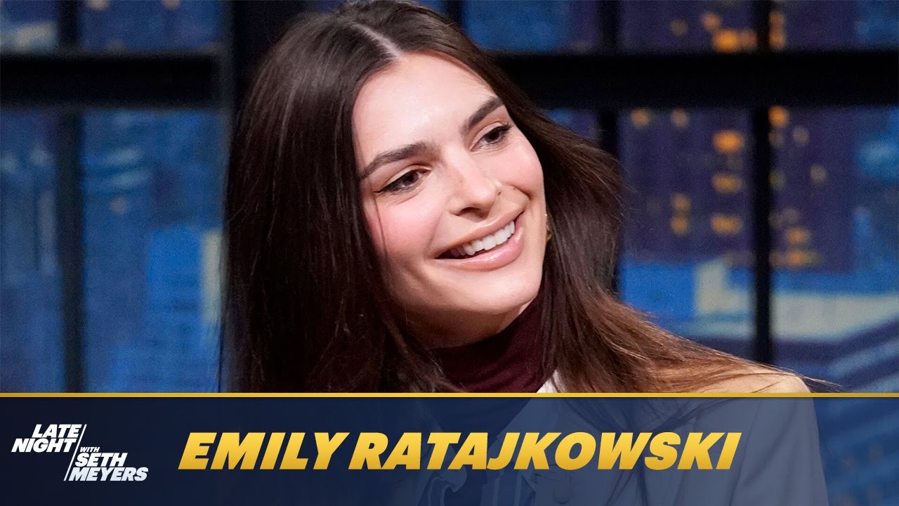Emily Ratajkowski on Her Book “My Body” and Why Women Find Pete Davidson Attractive
