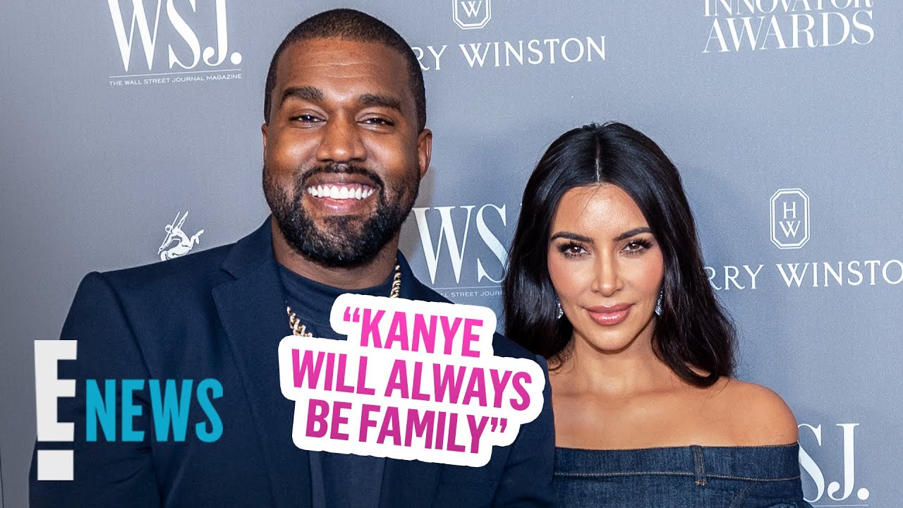 Kim Kardashian Supports Kanye West in Yeezy Family Pics | E! News