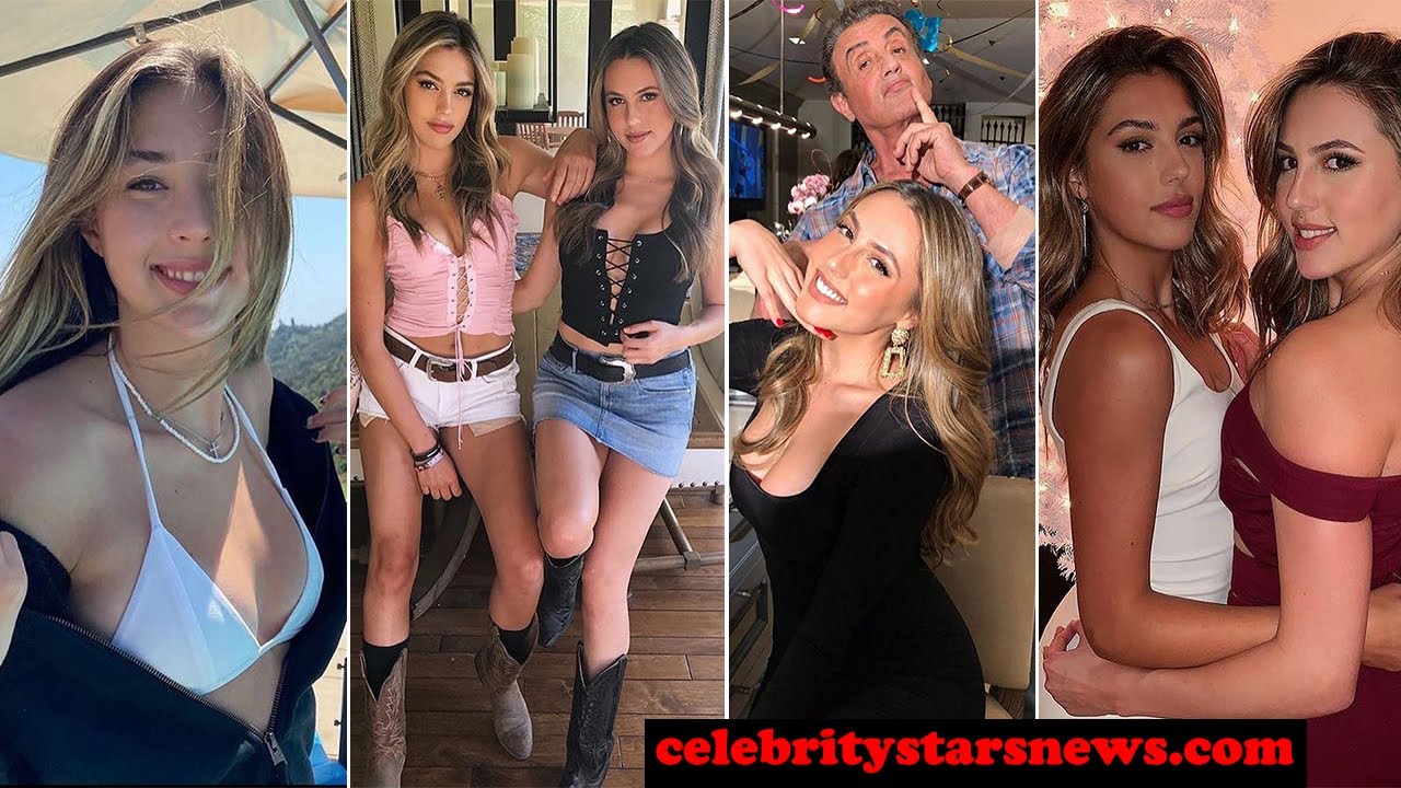 Sylvester Stallone With Daughters Sistine, Sophia and Scarlet (NEW Video) 2021