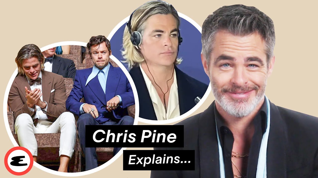 Chris Pine Addresses Harry Styles Spitting Rumor *What REALLY Happened* | Explain This | Esquire
