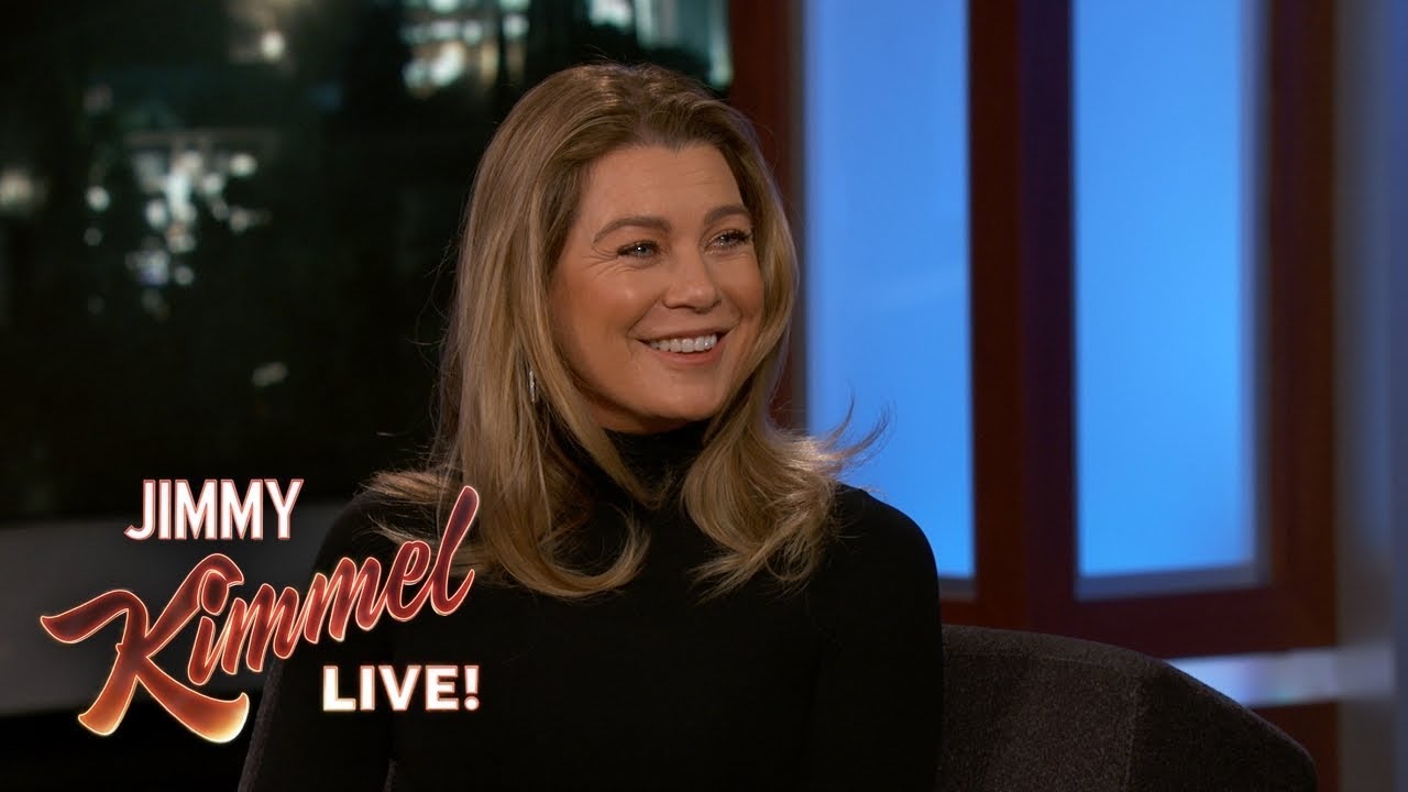 Jimmy Kimmel Quizzes Ellen Pompeo on Grey's Anatomy