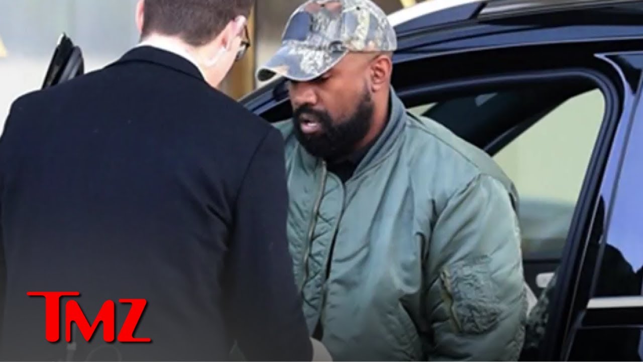 Kanye West Seen for First Time in Weeks with Mystery Woman | TMZ LIVE