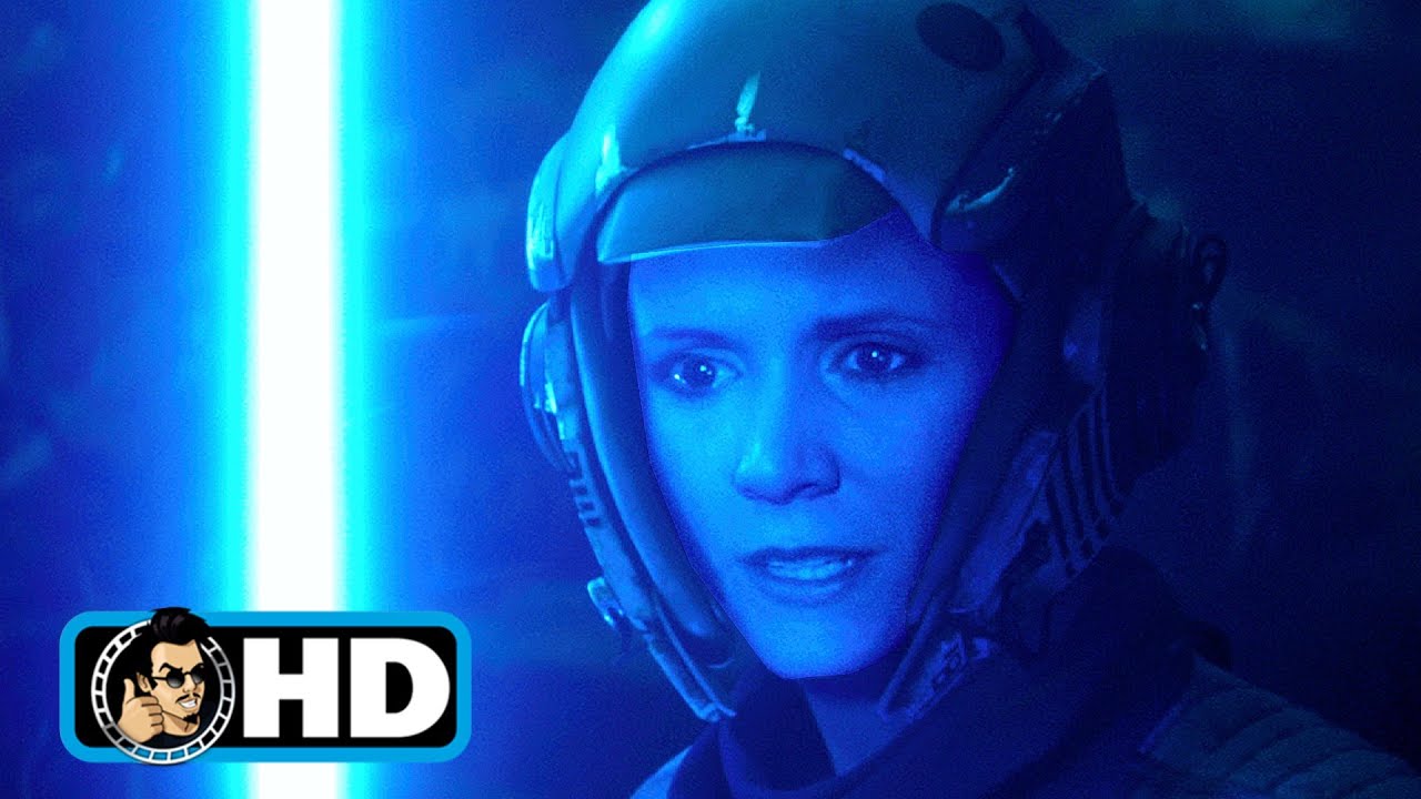 Luke vs Leia Jedi Training Scene - STAR WARS: RISE OF SKYWALKER Movie Clip (2019) HD