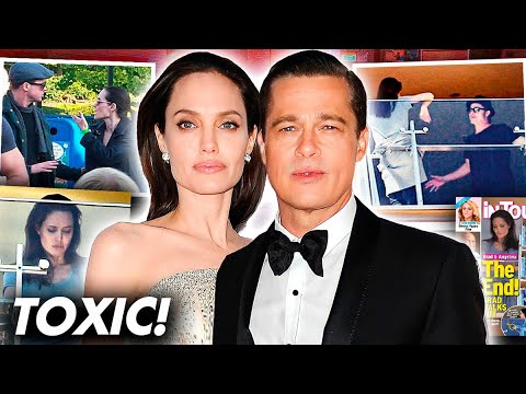 Angelina Jolie And Brad Pitt's Broken Marriage Was More TOXIC Than You Think