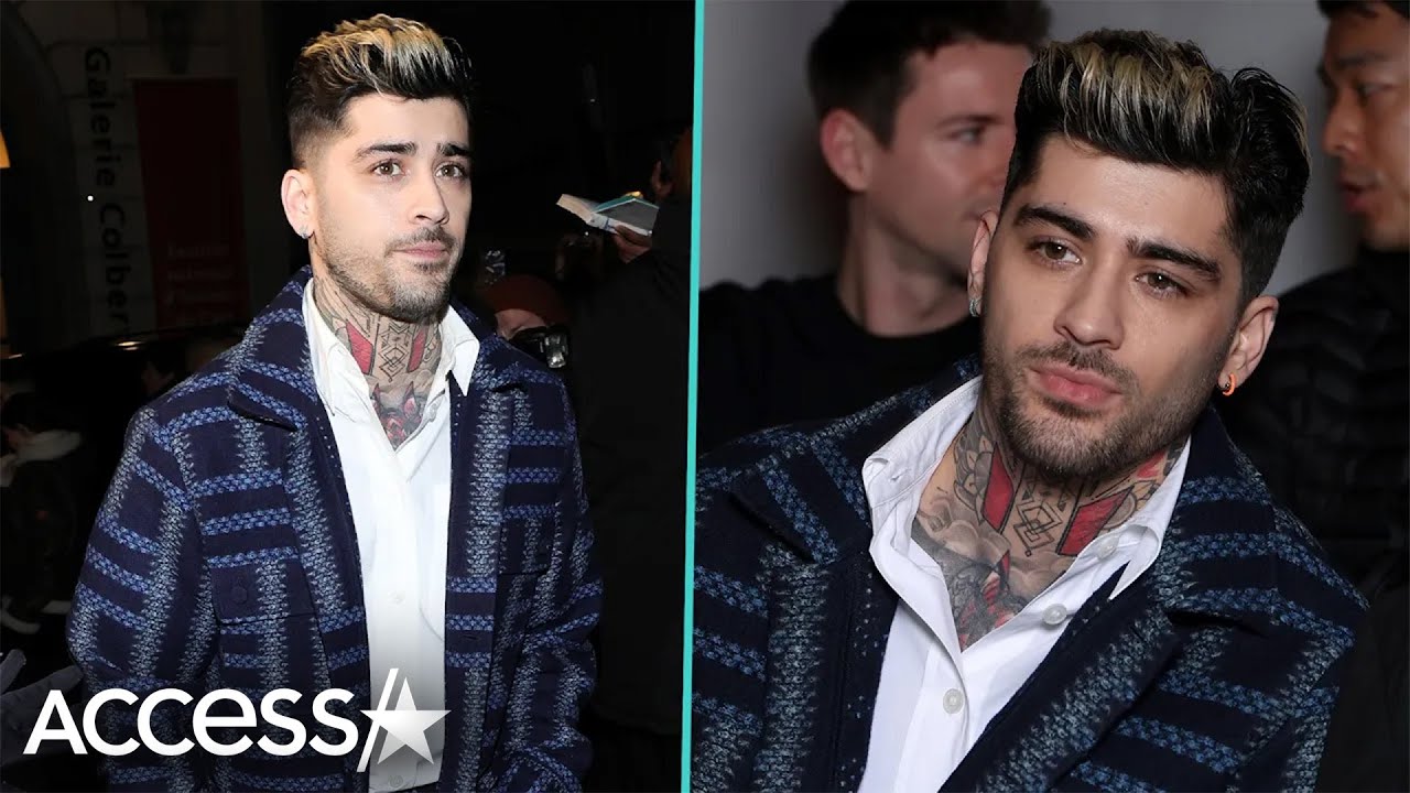 Zayn Malik Makes RARE Public Outing At Paris Fashion Week