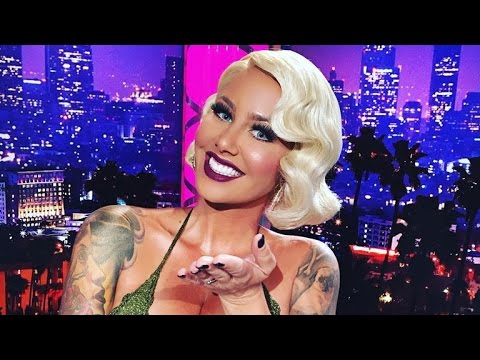 Kanye's Ex Amber Rose Defends Him In The Taylor Swift Feud!