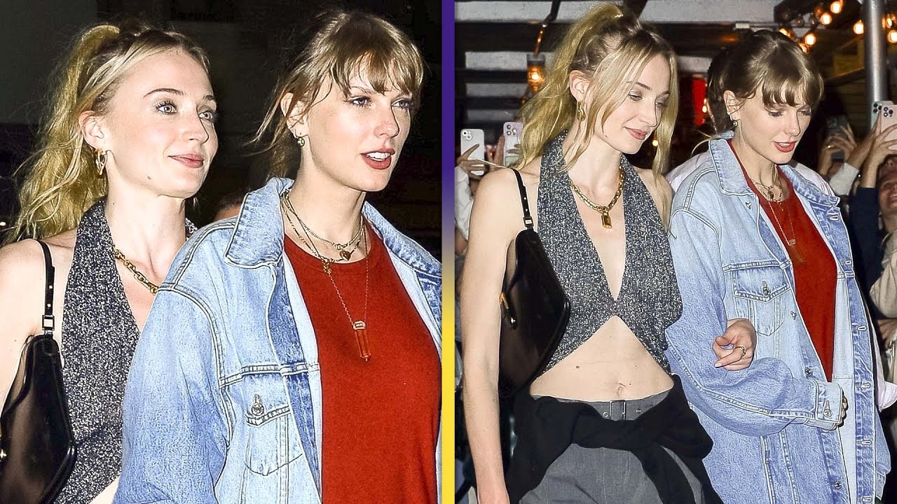 Taylor Swift and Sophie Turner Link Up for Girls' Night Out!