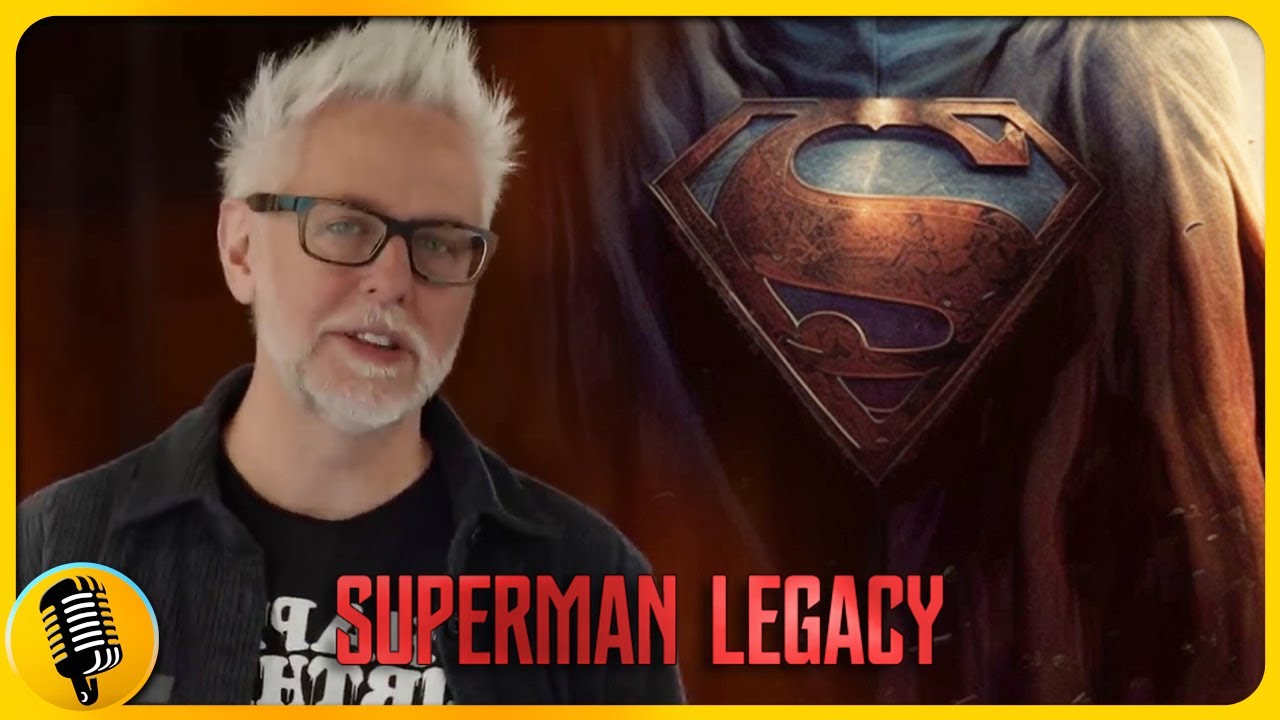BREAKING James Gunn CONFIRMS he will Direct Superman Legacy