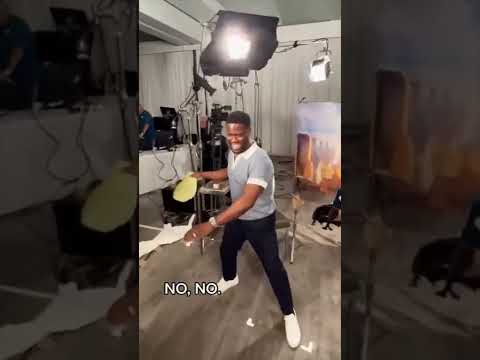 The Rock and Kevin Hart doing this challenge is hilarious 😂