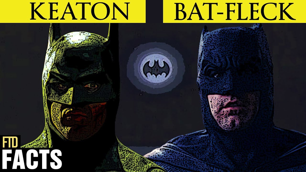 10 Differences Between Michael Keaton BATMAN & Ben Affleck BATMAN
