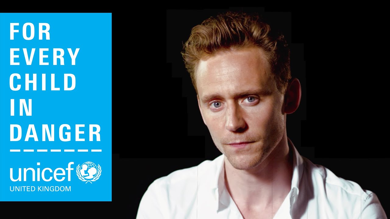 Tom Hiddleston, Unicef UK Ambassador,  reflects on supporting our work for children in danger