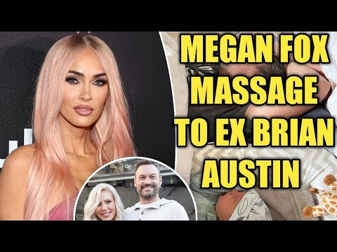Megan Fox sends flowers to ex Brian Austin after he welcome baby  Burgess#meganfox#brianaustingreen