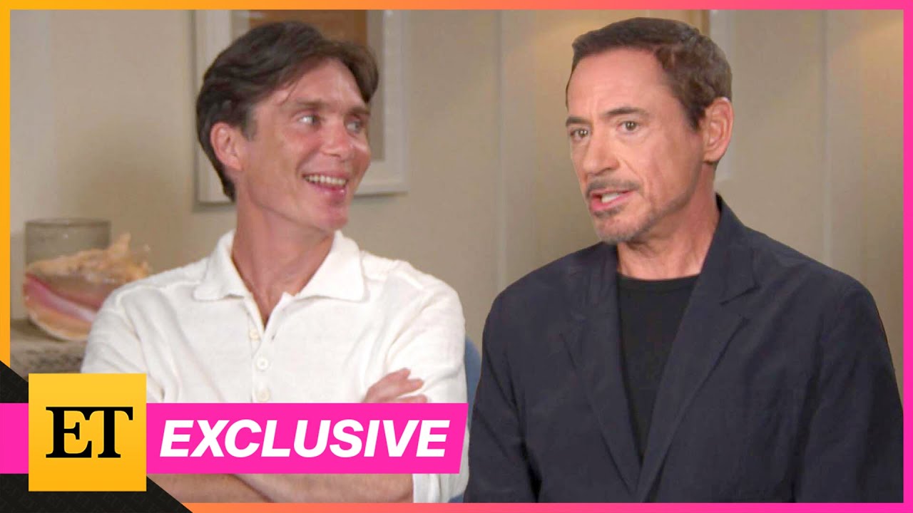 Robert Downey Jr. Calls Cillian Murphy's Oppenheimer Transformation BANANAS (Exclusive)