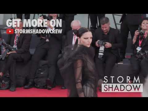 Mariacarla Boscono on the red carpet for the 79th Venice International Film Festival