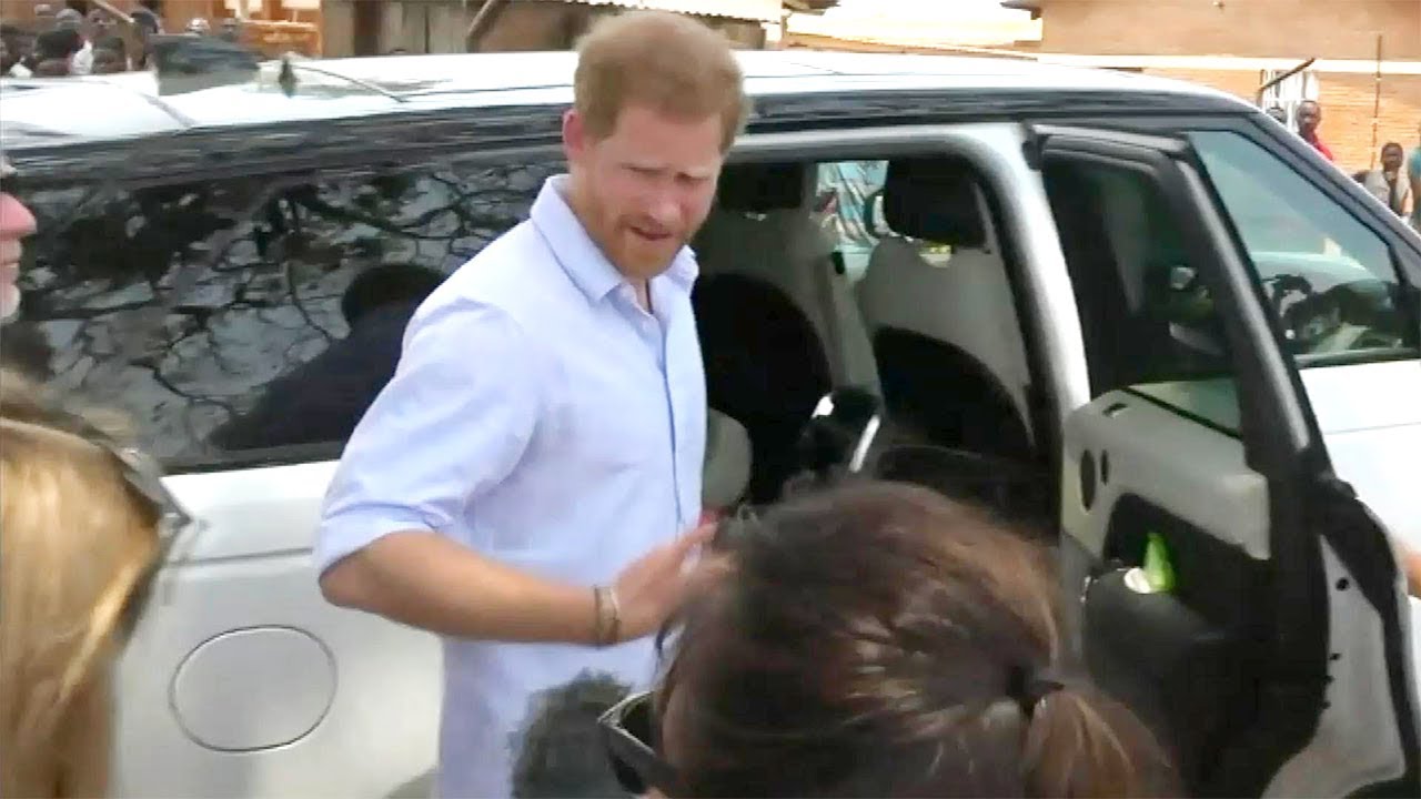 Watch Prince Harry SCOLD Royal Reporter During Ambush Interview