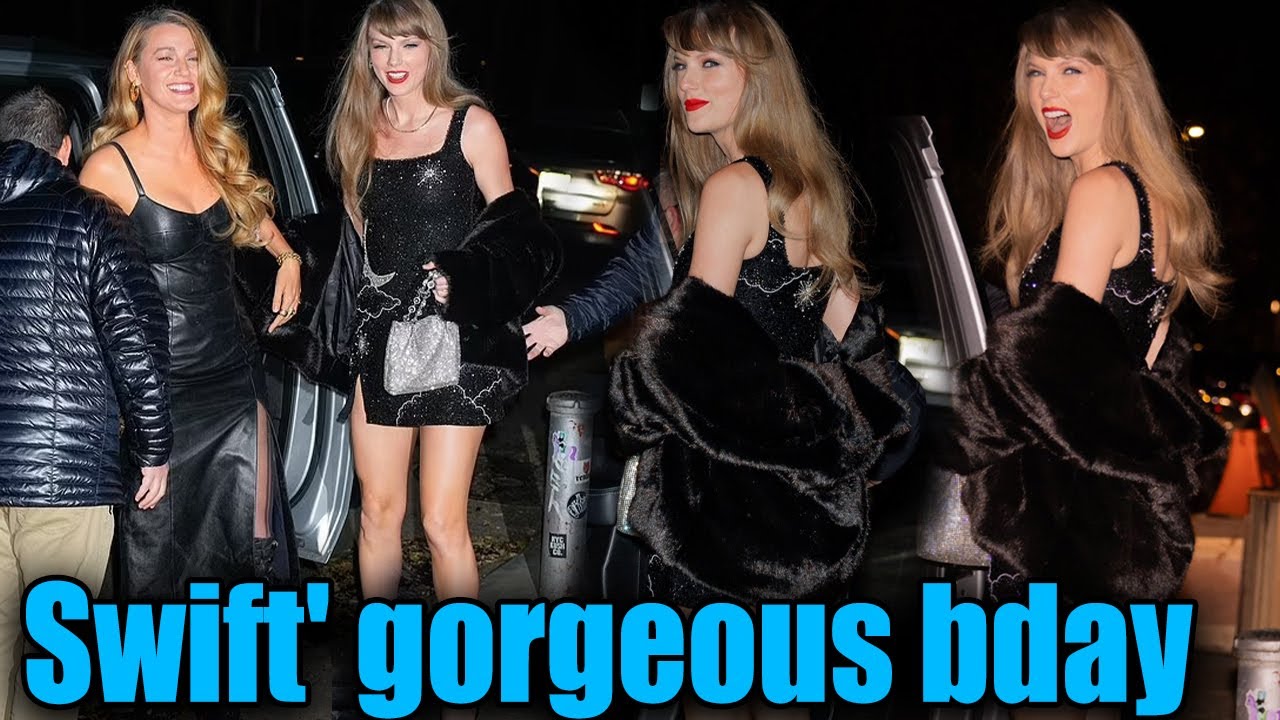 Taylor Swift stuns on her 34th birthday in New York