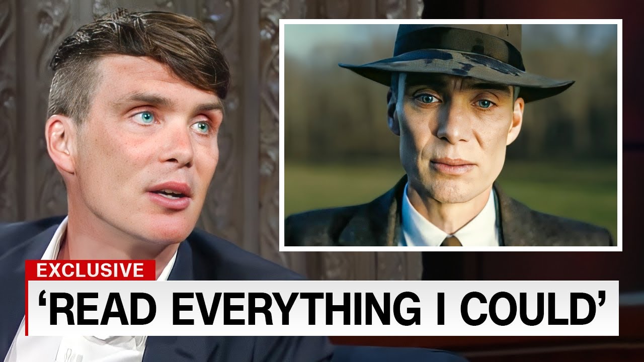 Cillian Murphy REVEALS How He Prepared For Oppenheimer..
