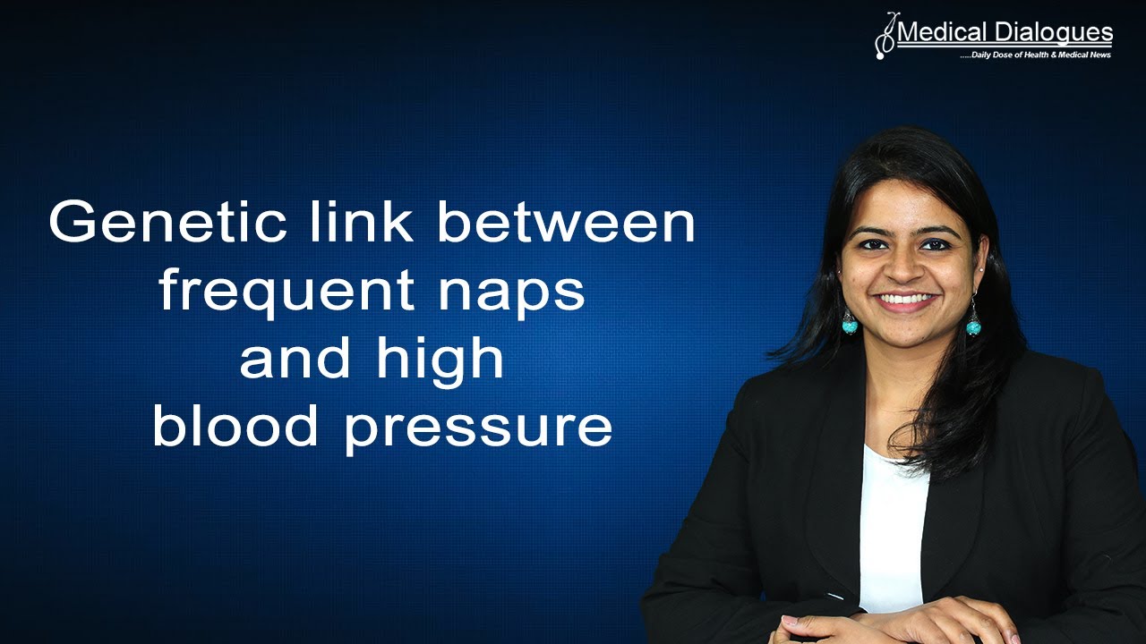 Genetic link between frequent naps and high blood pressure