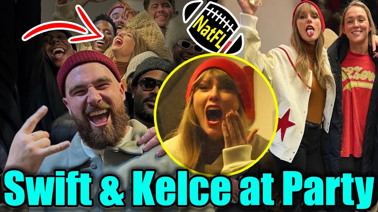 So Sweet! Taylor Swift & Travis Kelce attended Chiefs' Celebration Party on Sunday night