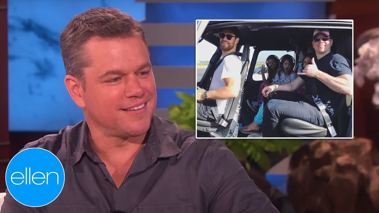 Matt Damon Full Interview: Vacationing with Chris Hemsworth, Suburbicon