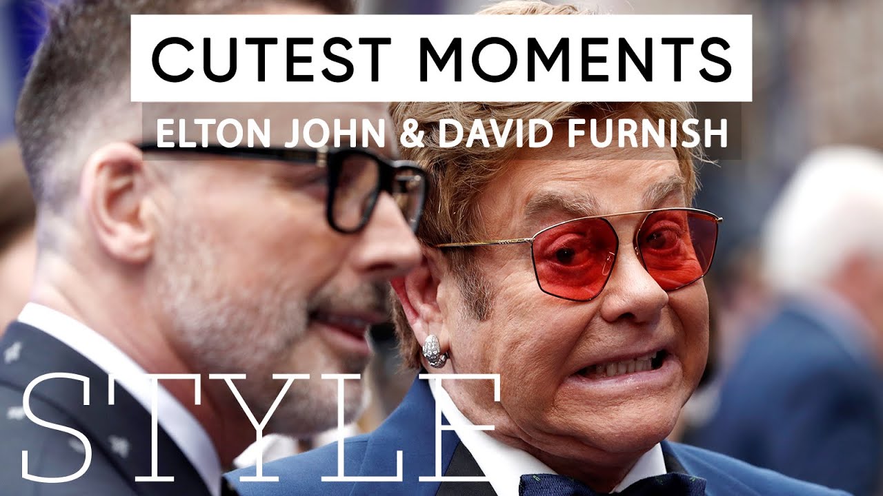 Elton John and David Furnish's cutest moments | The Sunday Times Style
