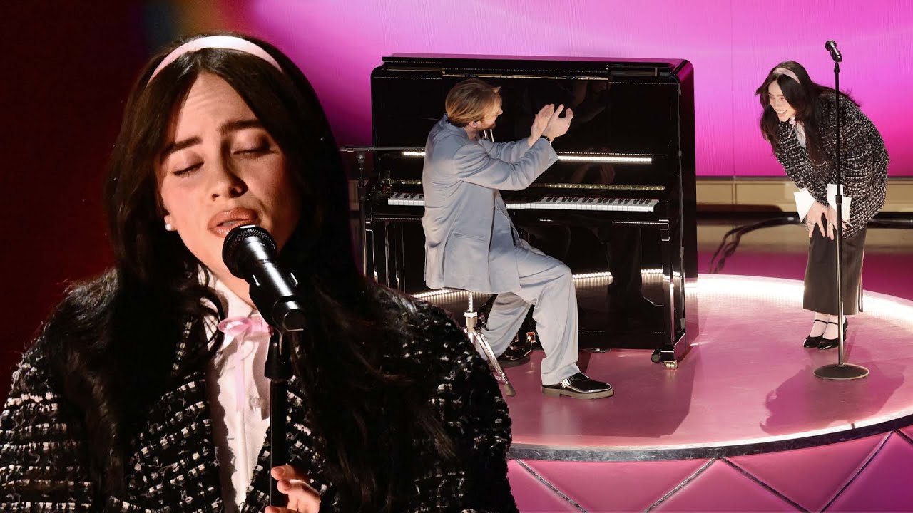 Billie Eilish Gets STANDING OVATION for What Was I Made For? Performance at 2024 Oscars