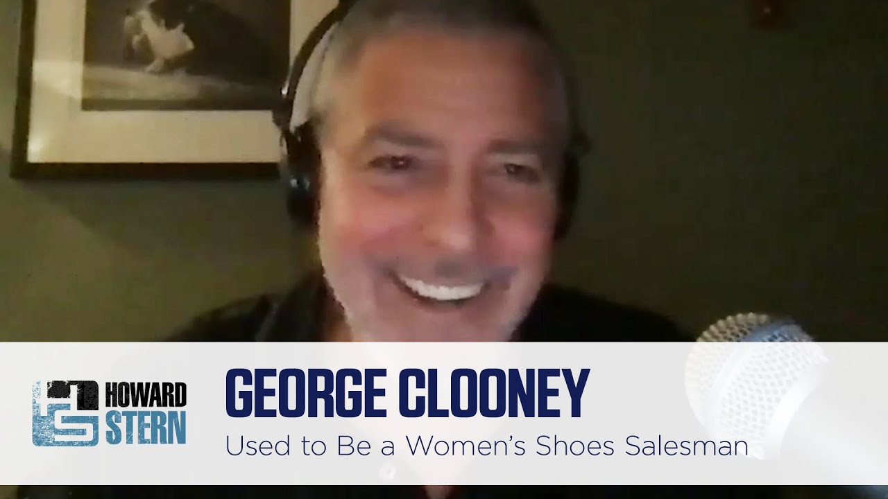 George Clooney Used to Sell Women’s Shoes