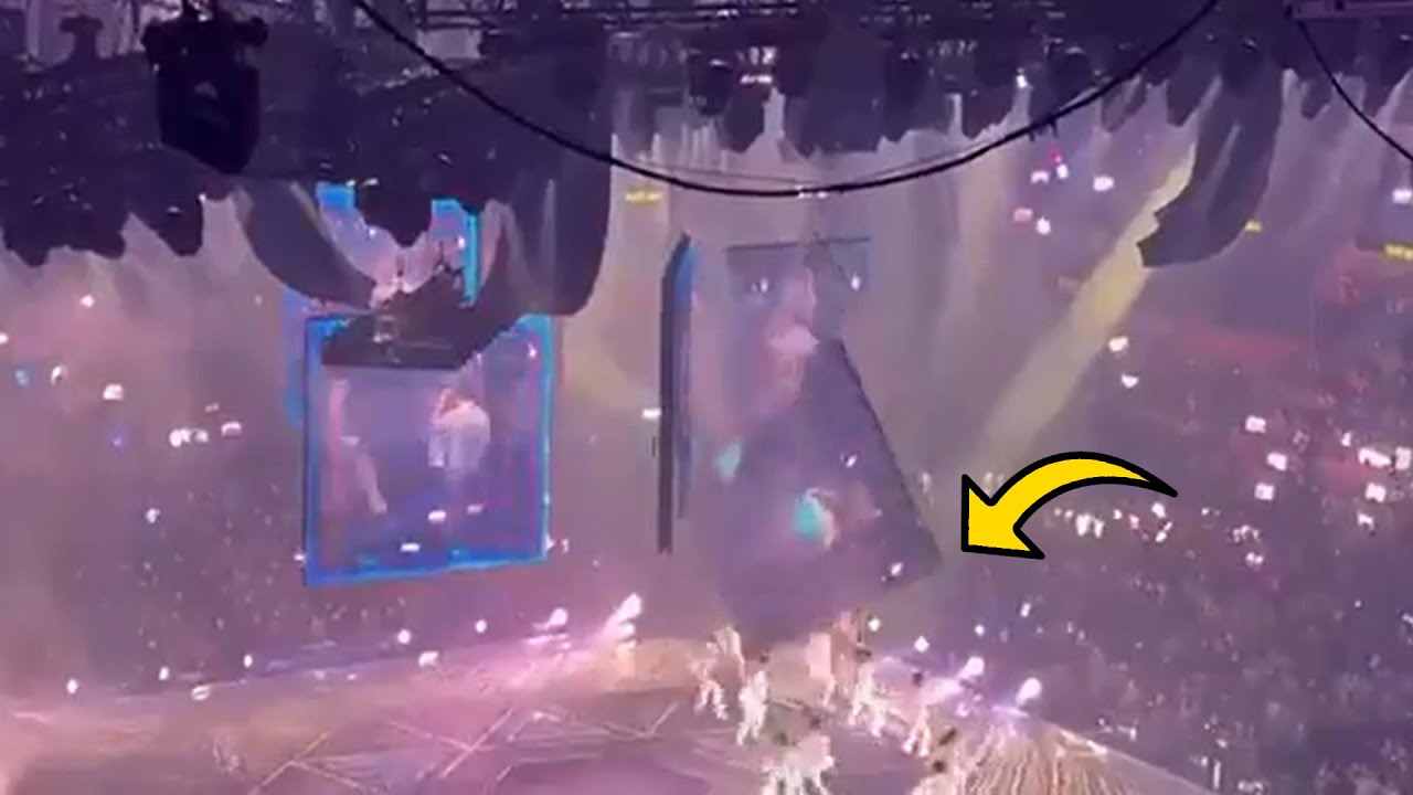 Hong Kong: Large screen collapses during concert by boy band Mirror at the Hong Kong Coliseum