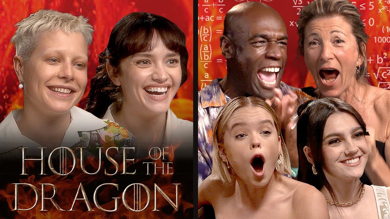House Of The Dragon Cast vs. 'The Most Impossible Game of Thrones Quiz' | PopBuzz Meets