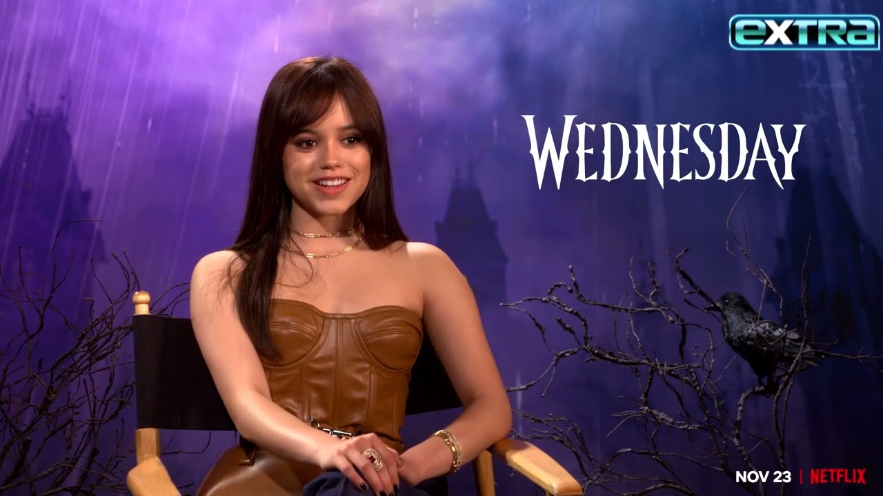 Wednesday: Jenna Ortega on Her Audition, STUNTS and Bonding with Christina Ricci! (Exclusive)