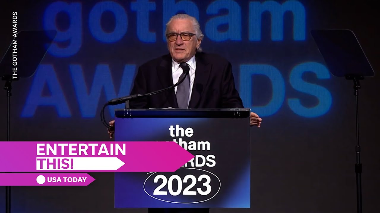 Watch Robert De Niro deliver fiery anti-Trump Gotham Awards speech | ENTERTAIN THIS!