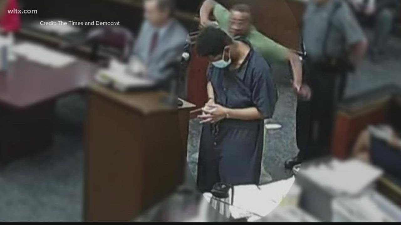 South Carolina father charged with assaulting son's killer during sentencing hearing