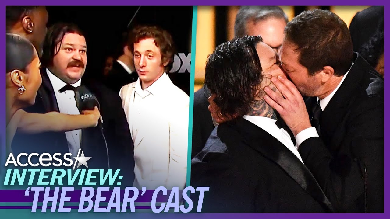 ‘The Bear’ Star Matty Matheson On Ebon Moss-Bachrach Crashing Emmys Speech For a Kiss
