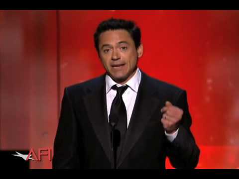 Robert Downey, Jr. Salutes Warren Beatty