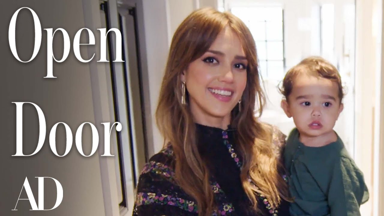 Inside Jessica Alba's $10M Los Angeles Home | Open Door | Architectural Digest