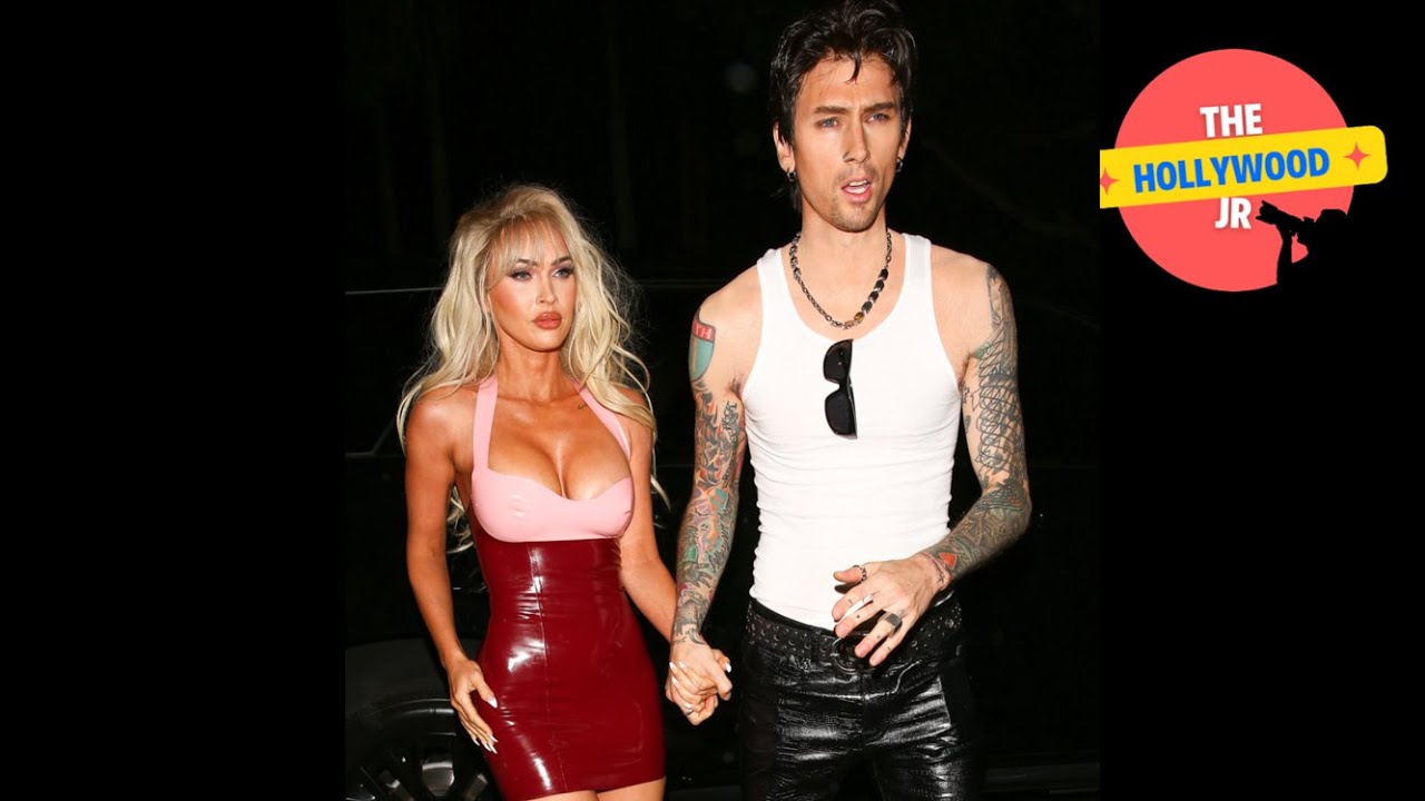 MEGAN FOX & MGK ATTEND THE ANNUAL CASAMIGOS HALLOWEEN HOUSE PARTY IN BEVRLY HILLS