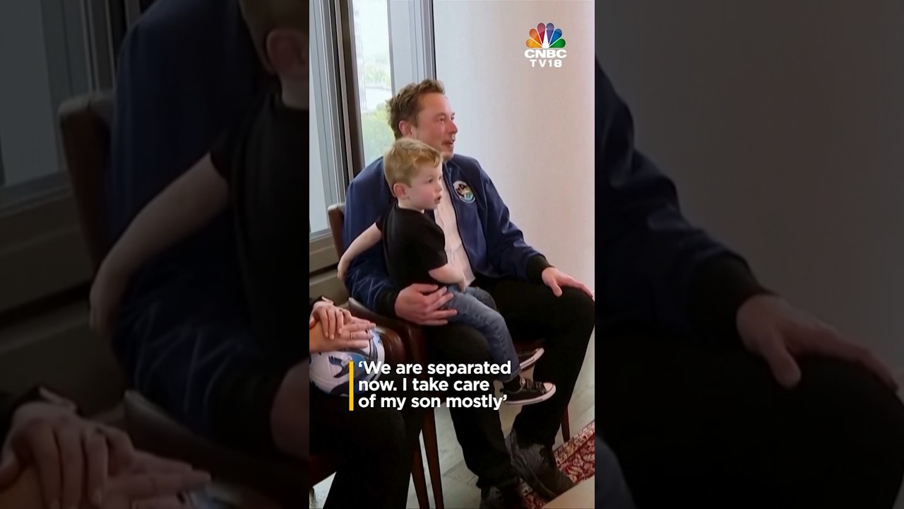 Elon Musk On Separation From Wife And Taking Care Of His Son | IN18S | CNBC TV18