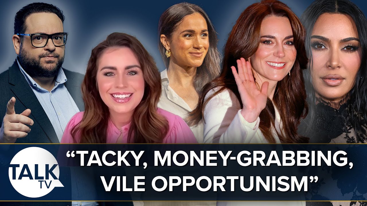 Kate Middleton "Mocked" By Kim Kardashian And Meghan's "Vile Money-Grabbing Opportunism"
