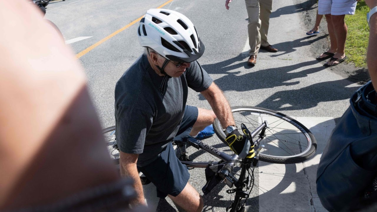 'Brandon Falls': Internet trolls Joe Biden by making location of bike fall into landmark