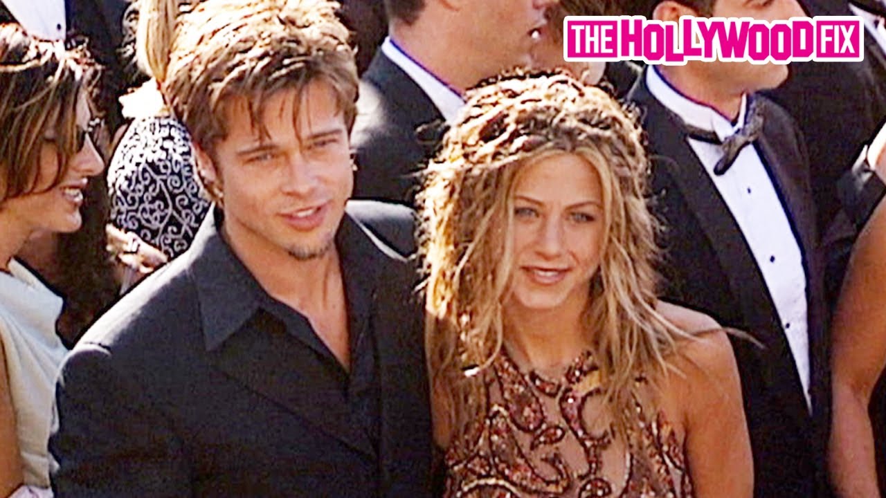 Brad Pitt & Jennifer Aniston Make The Hottest Couple On The Red Carpet At The 1999 Emmy Awards In LA