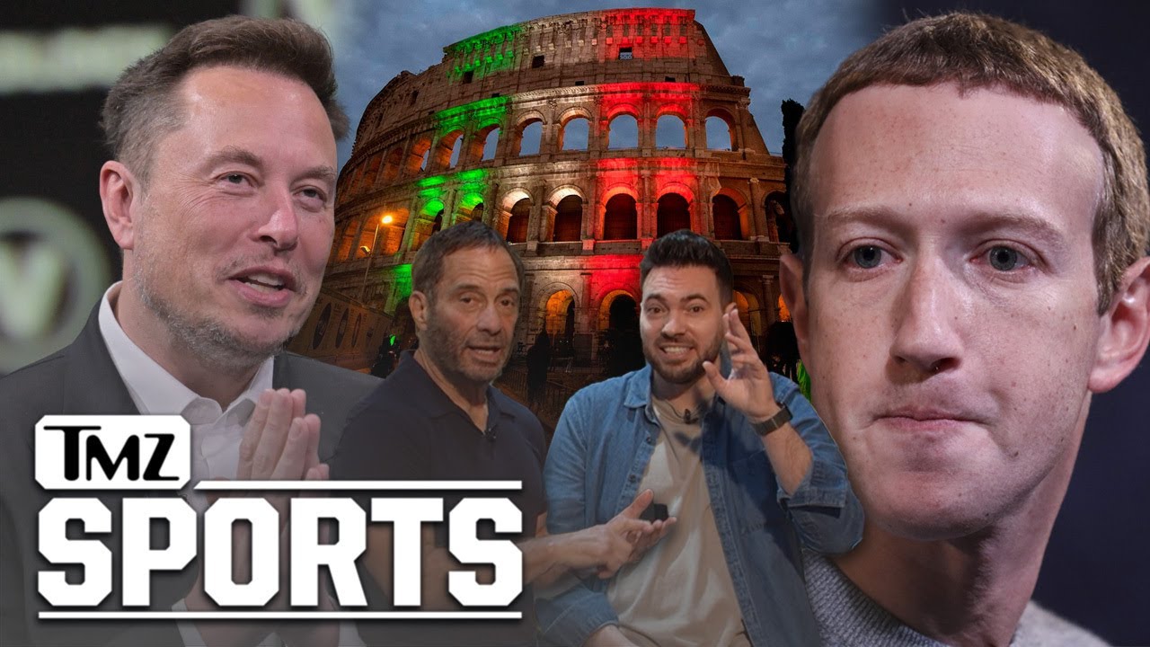 Latest on Musk-Zuckerberg Fight Negotiations, Italy Offers Colosseum | TMZ NOW