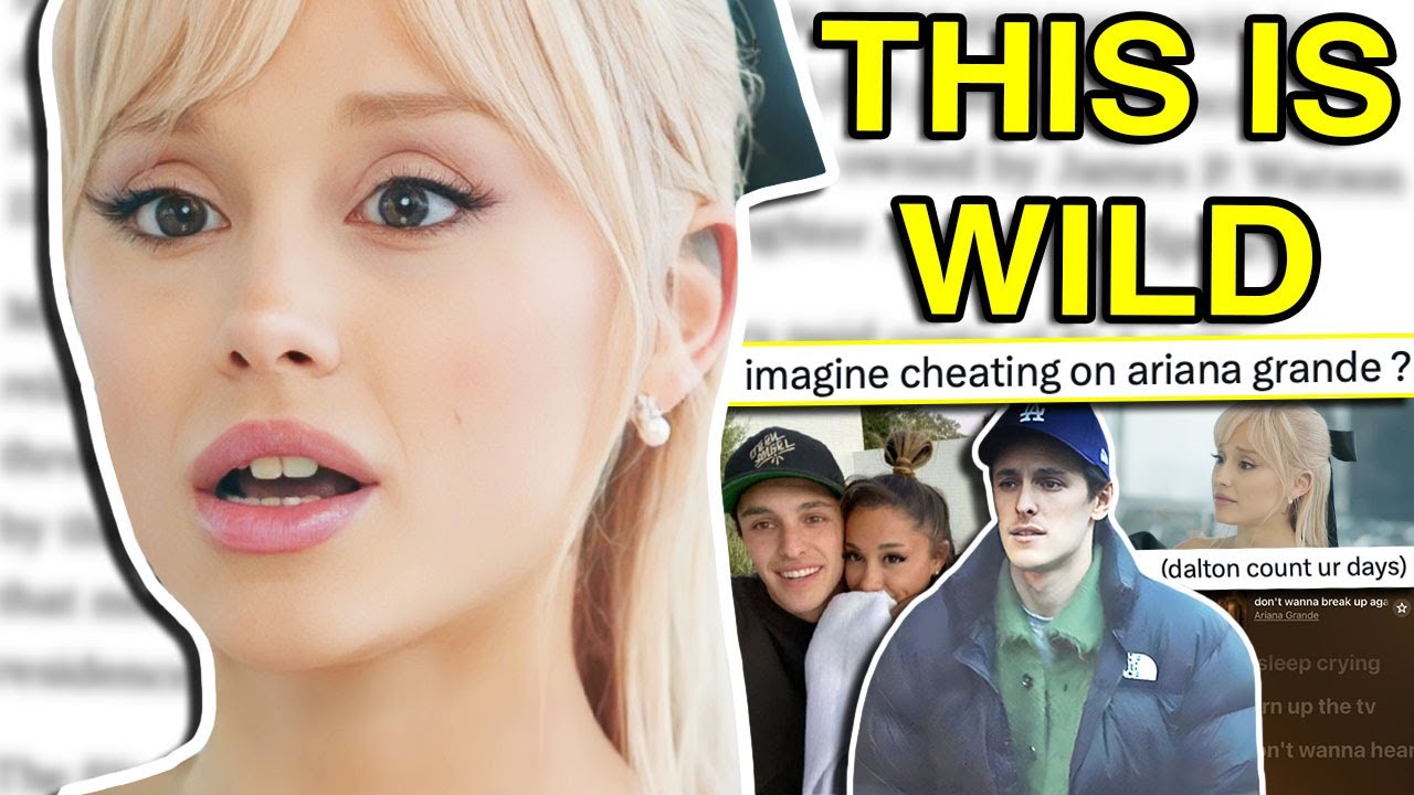 ARIANA GRANDE EXPOSES EX HUSBAND DALTON GOMEZ (fans think he cheated)