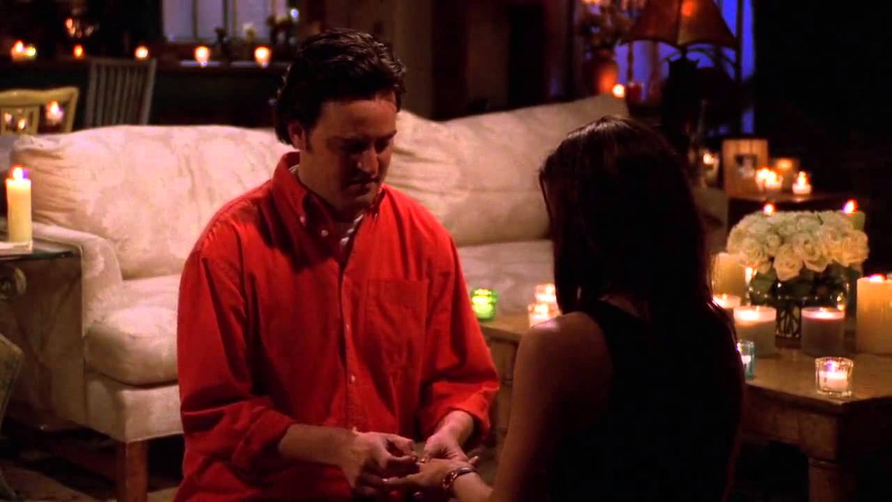 Chandler propose Monica (s6e25)