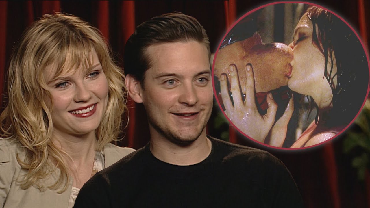 Tobey Maguire and Kirsten Dunst Reveal What It Was REALLY Like Kissing Upside Down (Flashback)