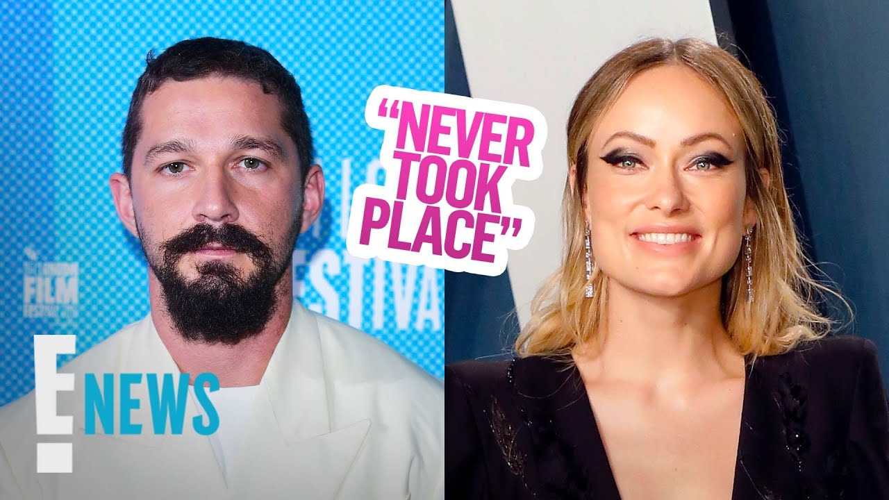 Shia LaBeouf DENIES Being Fired by Olivia Wilde | E! News