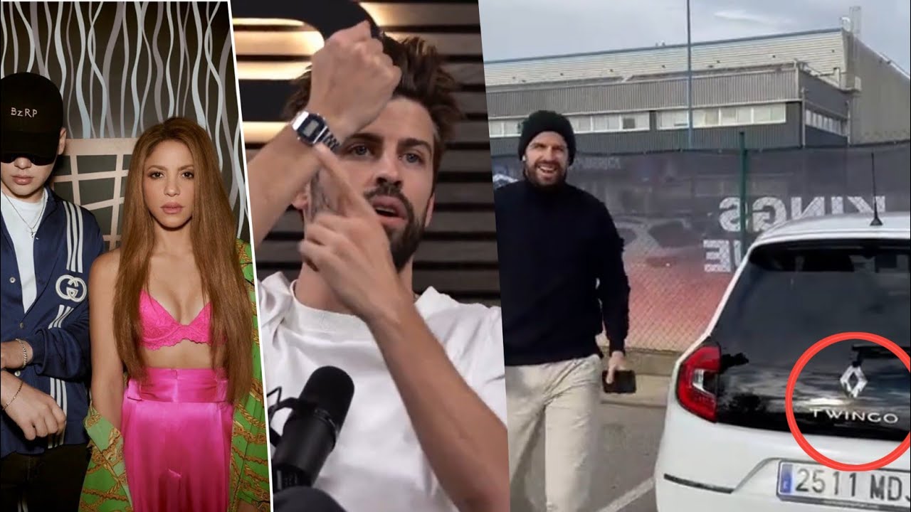 Gerard Pique trolls Shakira's diss track 😂 - "You traded a Ferrari for a Twingo"