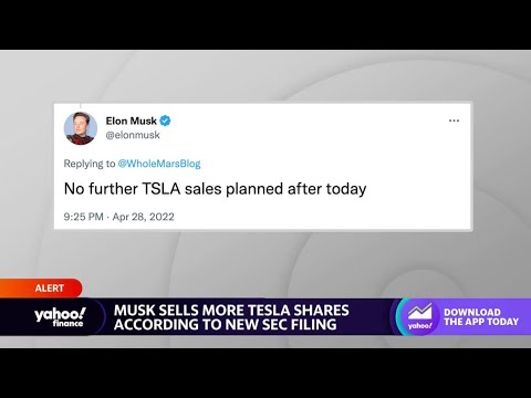 Elon Musk sells $3.5 billion worth of Tesla stock