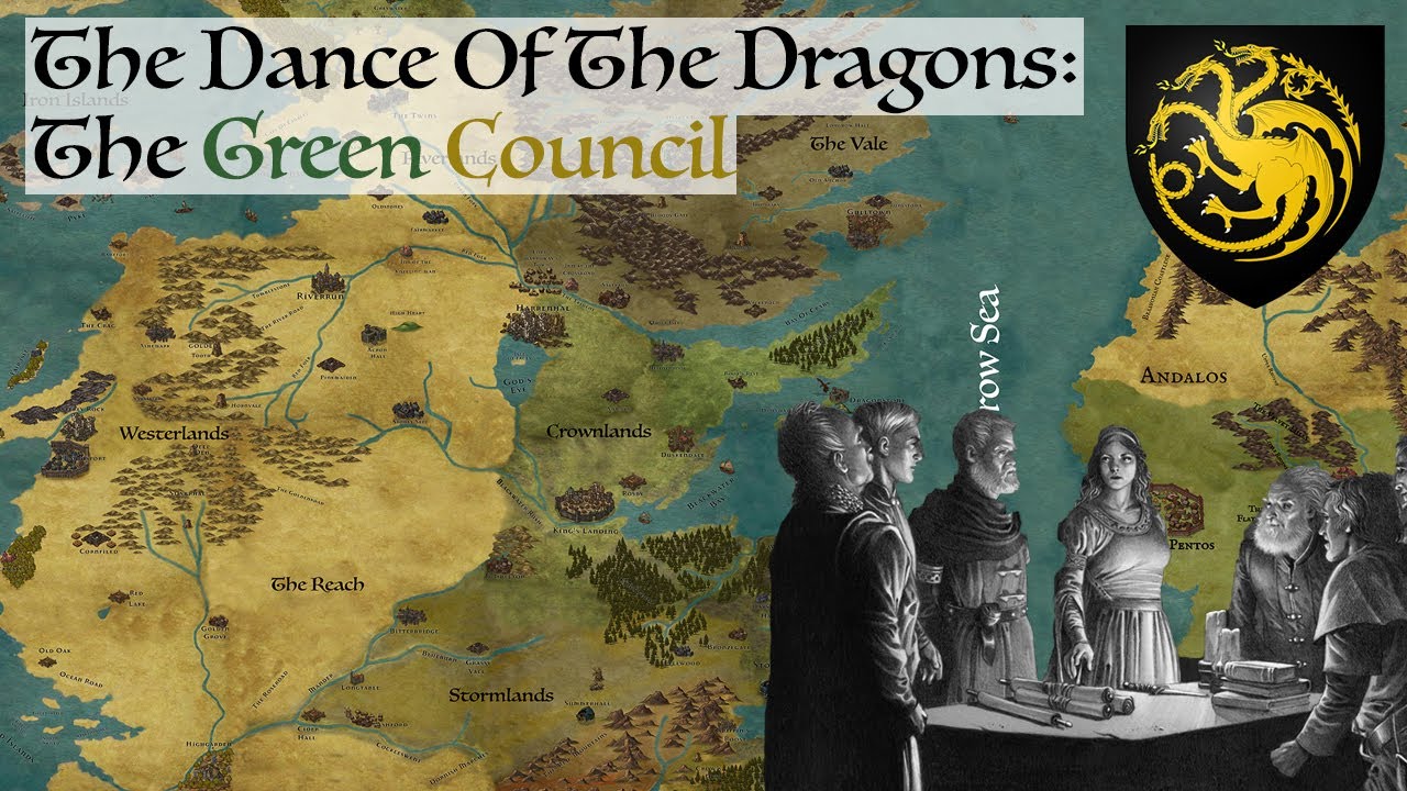 The Green Council (Dance Of The Dragons) Game Of Thrones History & Lore