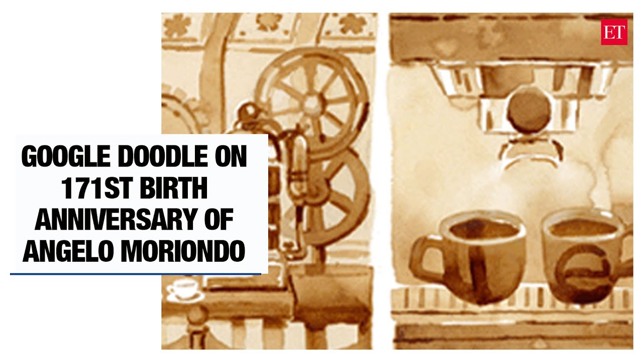 Angelo Moriondo: Google doodle on birth anniversary of the godfather of espresso machines