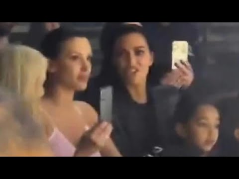 Kim & Bianca Hangout Together At Ye's Vultures 2 San Francisco Listening Party